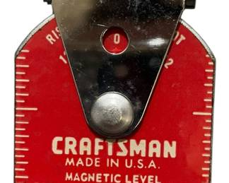 Craftsman Magnetic Level Protractor 3992 