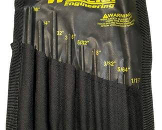 Wheeler Engineering Roll Pin Punch Set 