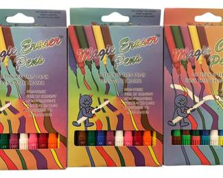 Magic Eraser Color Thick  Thin Pens 