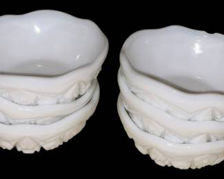 Vintage Milk Glass Bowls 6 a few have 