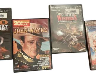 Assorted Western DVDs 