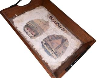 Vintage Seabird Wooden Tray 