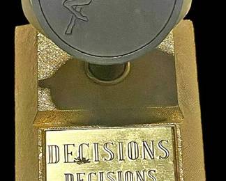 Horse Racing Desk Top Spinner Vintage 