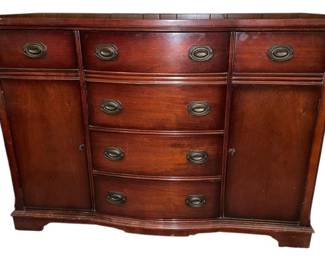 Drexel George III Mahogany Buffett 