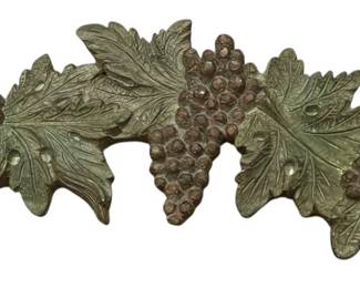 Vintage Resin Grapevine Wall or Door 