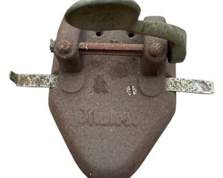 Antique Cast Iron Marvel 2 Hole Punch 