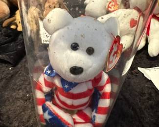 ty Beanie Baby USA America Patriot