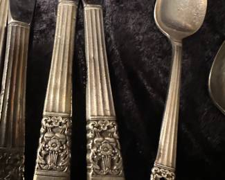 Vintage Silver Plate Flatware Oneida Coronation