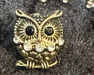 Vintage Jewelry Owl