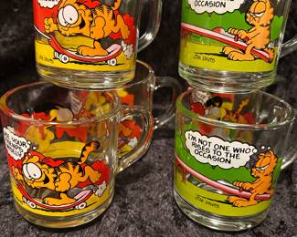 Garfield Glasses 1987 McDonalds