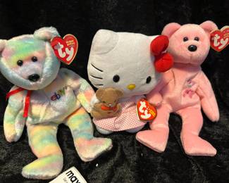 ty Beanie Baby Hello Kitty Rainbow Bear eBay
