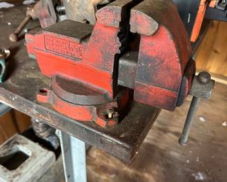 Vintage Bench Vise Wilton USA, Tool, Antique Tool