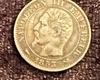 1853 French Coin