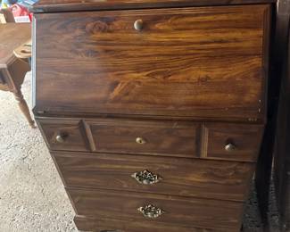 Vintage Secretary Desk, 3 drawers