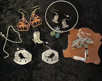 Vintage Jewelry Southwest Cowboy