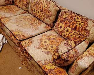 Presale Item Vintage Couch and Sofa. Some cushion wear.