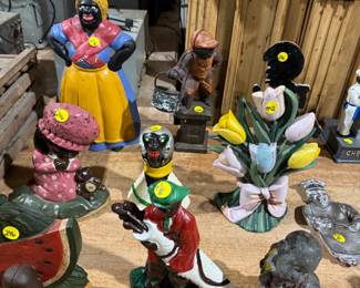 President Obama collectibles, Black Americana, vintage tin & die-cast cars, sofas, NIB items, unique board games selection several with local ties, working antique home roller organ, Edison phonograph rolls, antique stoneware Jones Boston, Mass and others, Depression etched punch bowl, advertising, Chilmark pewter sculptures, electronics and tubes, RCA, Oscilloscope, Simpson meters, sofas, loveseats, leather chair, Snoop Dogg 1974 Cadillac, advertising