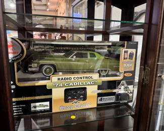 President Obama collectibles, Black Americana, vintage tin & die-cast cars, sofas, NIB items, unique board games selection several with local ties, working antique home roller organ, Edison phonograph rolls, antique stoneware Jones Boston, Mass and others, Depression etched punch bowl, advertising, Chilmark pewter sculptures, electronics and tubes, RCA, Oscilloscope, Simpson meters, sofas, loveseats, leather chair, Snoop Dogg 1974 Cadillac