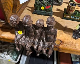 President Obama collectibles, Black Americana, vintage tin & die-cast cars, sofas, NIB items, unique board games selection several with local ties, working antique home roller organ, Edison phonograph rolls, antique stoneware Jones Boston, Mass and others, Depression etched punch bowl, advertising, Chilmark pewter sculptures, electronics and tubes, RCA, Oscilloscope, Simpson meters, sofas, loveseats, leather chair, Snoop Dogg 1974 Cadillac, advertising