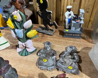 President Obama collectibles, Black Americana, vintage tin & die-cast cars, sofas, NIB items, unique board games selection several with local ties, working antique home roller organ, Edison phonograph rolls, antique stoneware Jones Boston, Mass and others, Depression etched punch bowl, advertising, Chilmark pewter sculptures, electronics and tubes, RCA, Oscilloscope, Simpson meters, sofas, loveseats, leather chair, Snoop Dogg 1974 Cadillac, advertising