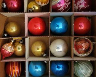 Antique Christmas Ornaments Variety