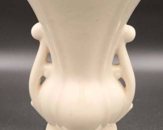 McCoy Ivory Flower Vase