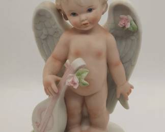 1989 Enesco Angel Cupid Figurine 