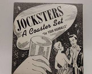 007 Jocksters Vintage Coaster Set