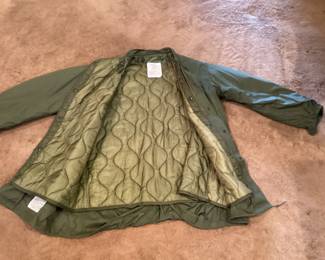 Vintage military clothing