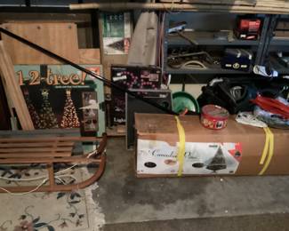 Artificial Christmas tree