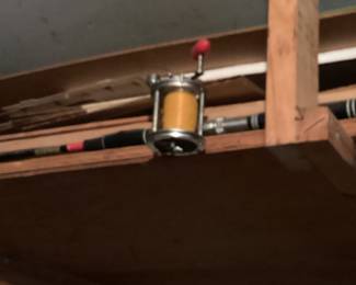 Deep sea rod and reel