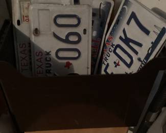 License plates
