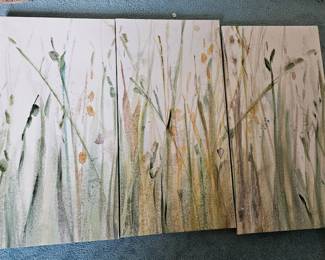 3 Piece Canvas Artwork