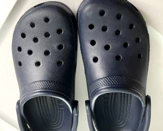 Navy Blue Crocs 