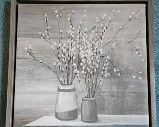 Gray Pussy Willow Artwork 