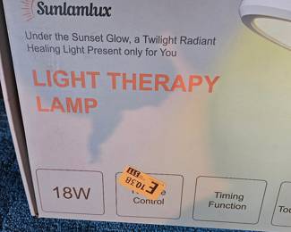 Sunlamlux Light Therapy Lamp- Brand New in Box 