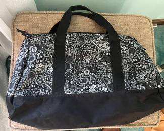 Paisley Print Weekender Bag 