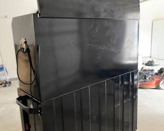 Backside of Rolling Tool chest