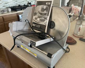 Weston Meat Slicer