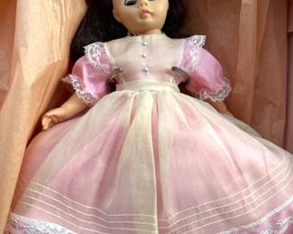 Madam Alexander dolls with original boxes: Amy, Elizabeth, Meg, Mamie, Lauire, Elise the Bride