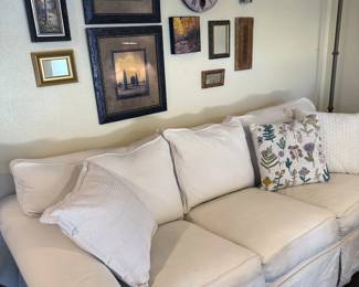 Slip-cover sofa