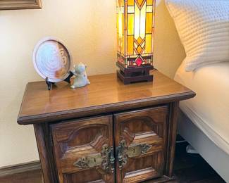 Wooden nightstand