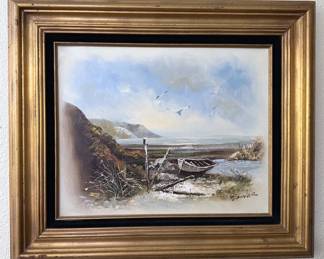 Framed artwork