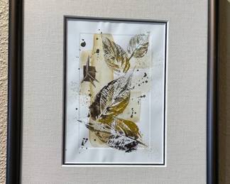 Framed artwork