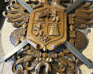 Coat of Arms from Toledo, Spain wall hanging