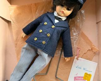 Madam Alexander dolls with original boxes: Amy, Elizabeth, Meg, Mamie, Lauire, Elise the Bride