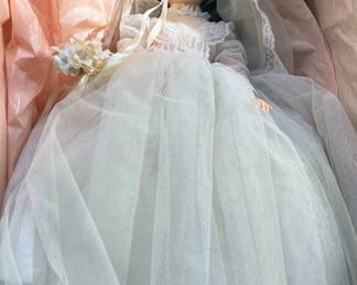Madam Alexander dolls with original boxes: Amy, Elizabeth, Meg, Mamie, Lauire, Elise the Bride