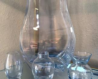 Glass vases
