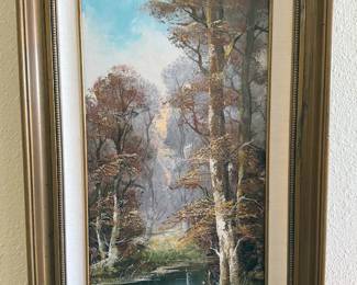 Framed artwork