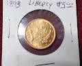 1893 $5 dollar Gold piece